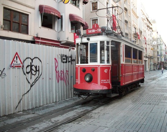 Taksim, Istanbul tram