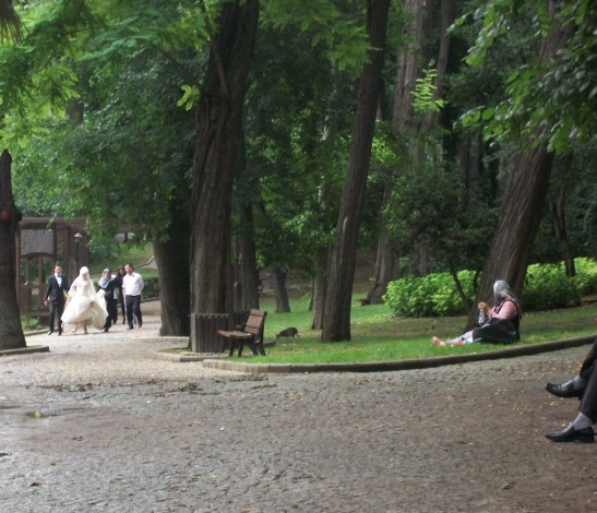 wedding, Gulhane park, Istanbul
