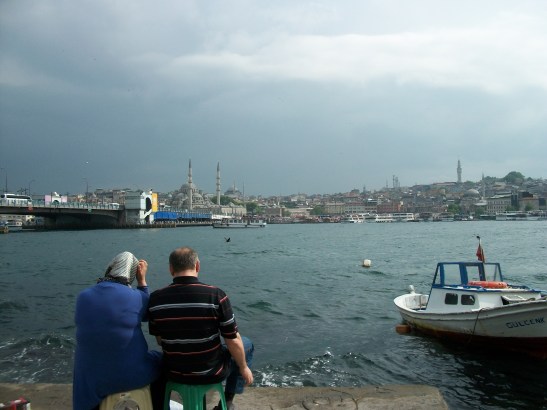 Istanbul, Bosphorus, fishing