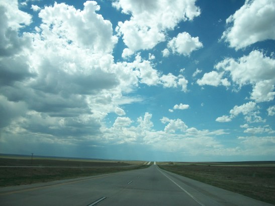Kansas, Nebraska, Colorado, sky