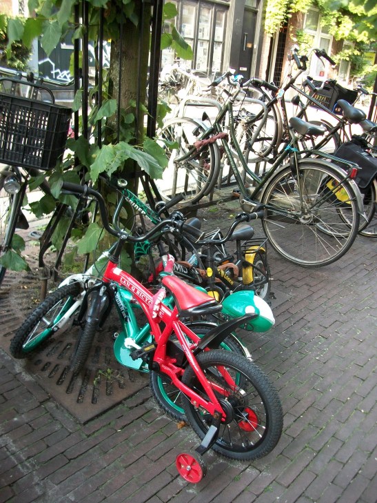 Amsterdam, bicycle tour