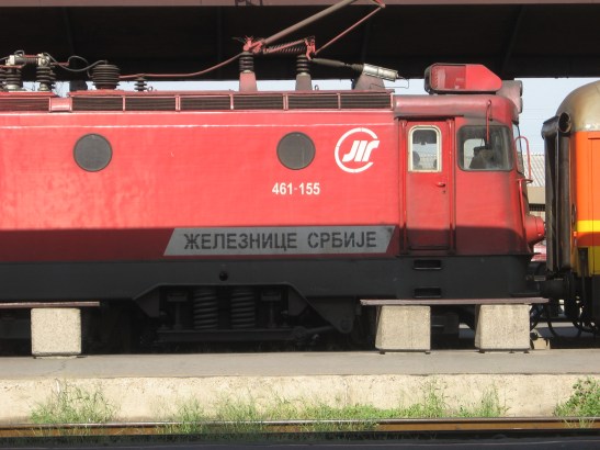 Serbian train, train travel