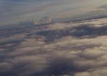 airplane clouds