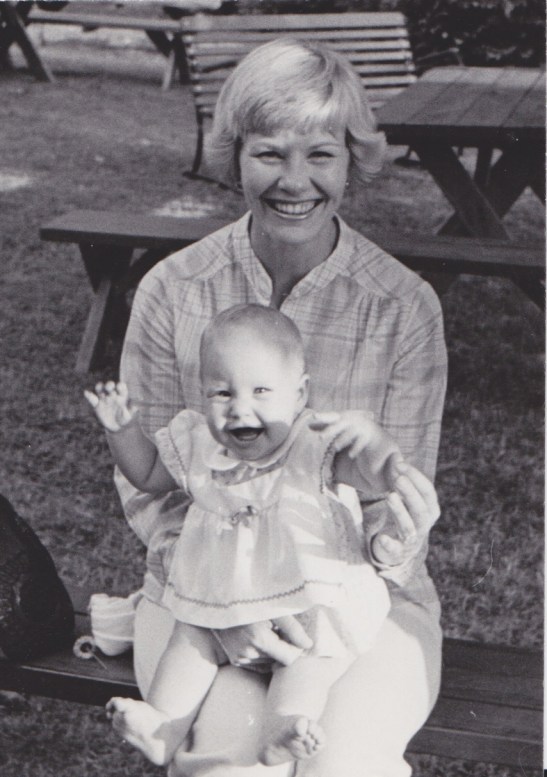Happy Mother's Day, Mom! (Seen holding baby Paige)