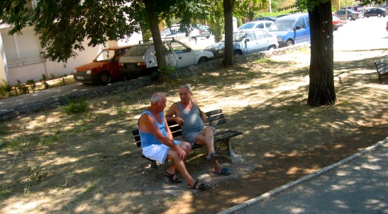 Some of the Colorado Tan Man's counterparts, Bosnia-Herzegovina. :)